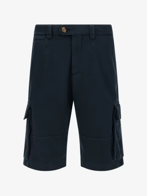 Brunello Cucinelli shorts cargo con cinturón