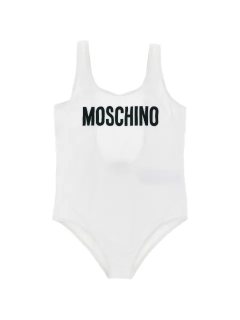 Moschino Kids logo swimsuit