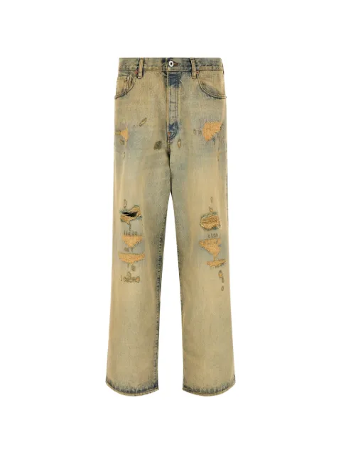 Kenzo Kuroki distressed jeans