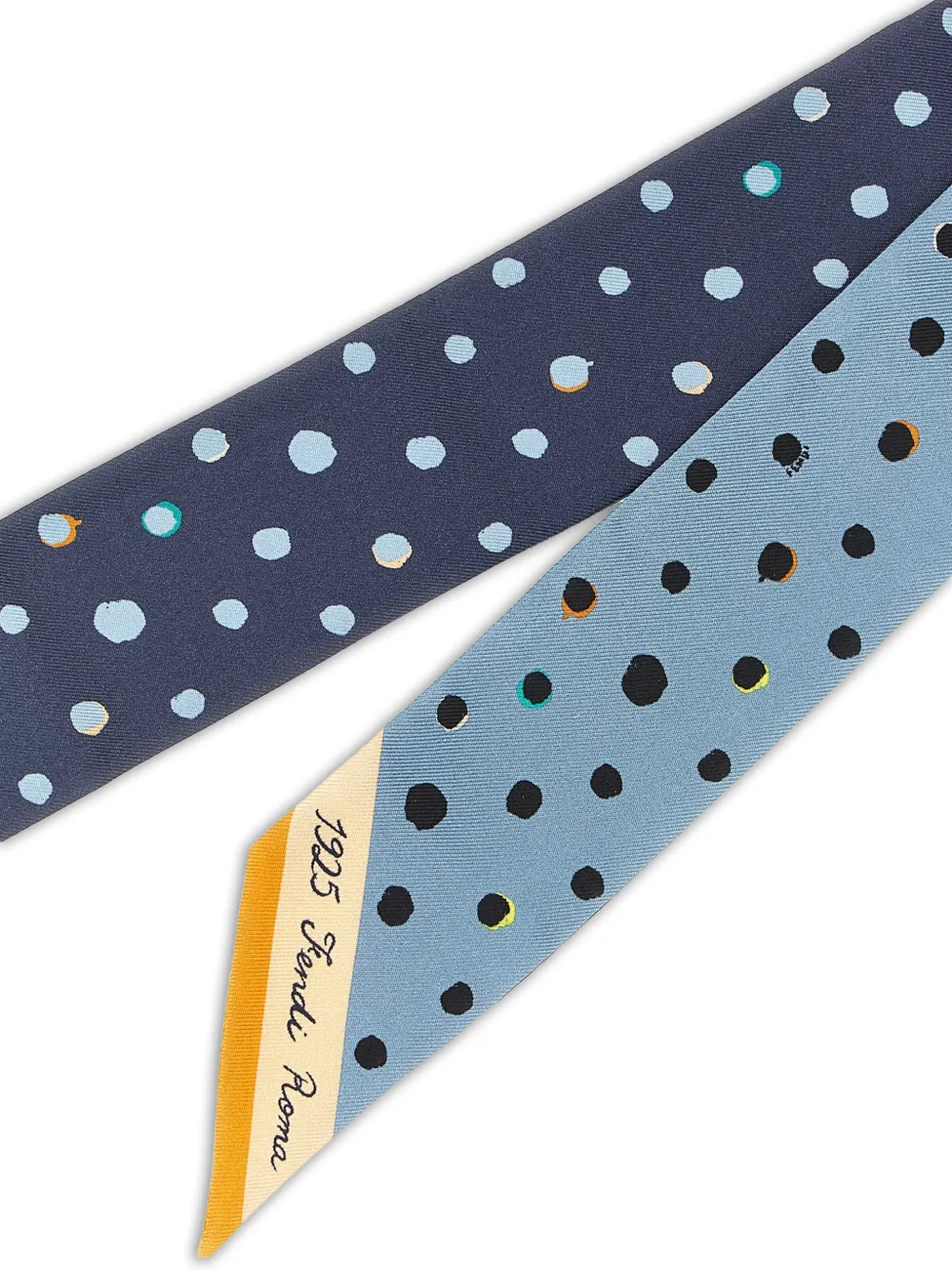 Polka Dot-Print Scarf