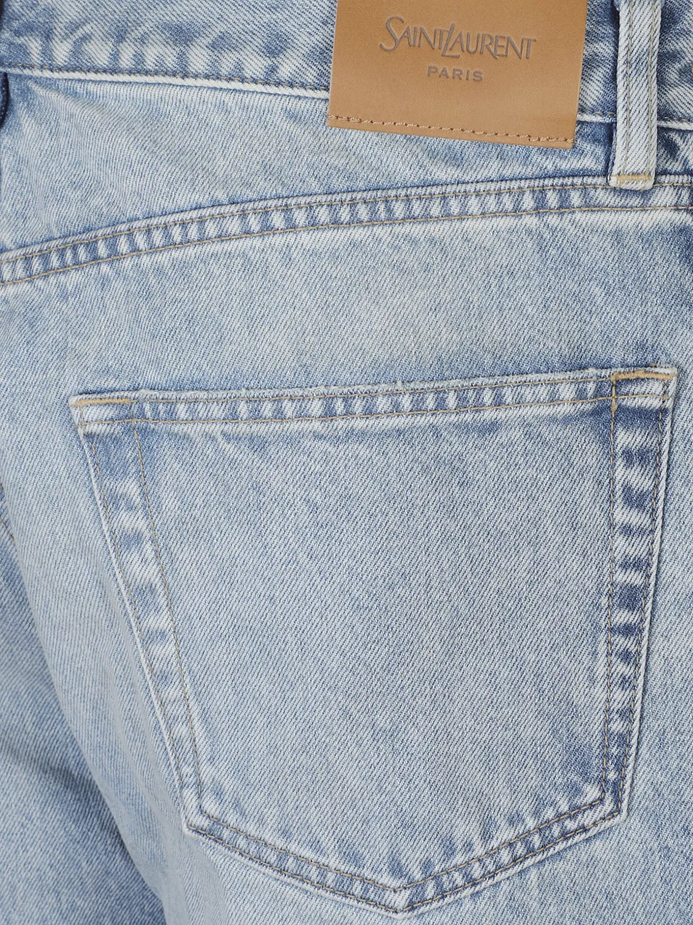  Saint Laurent Clear Blue Jeans 