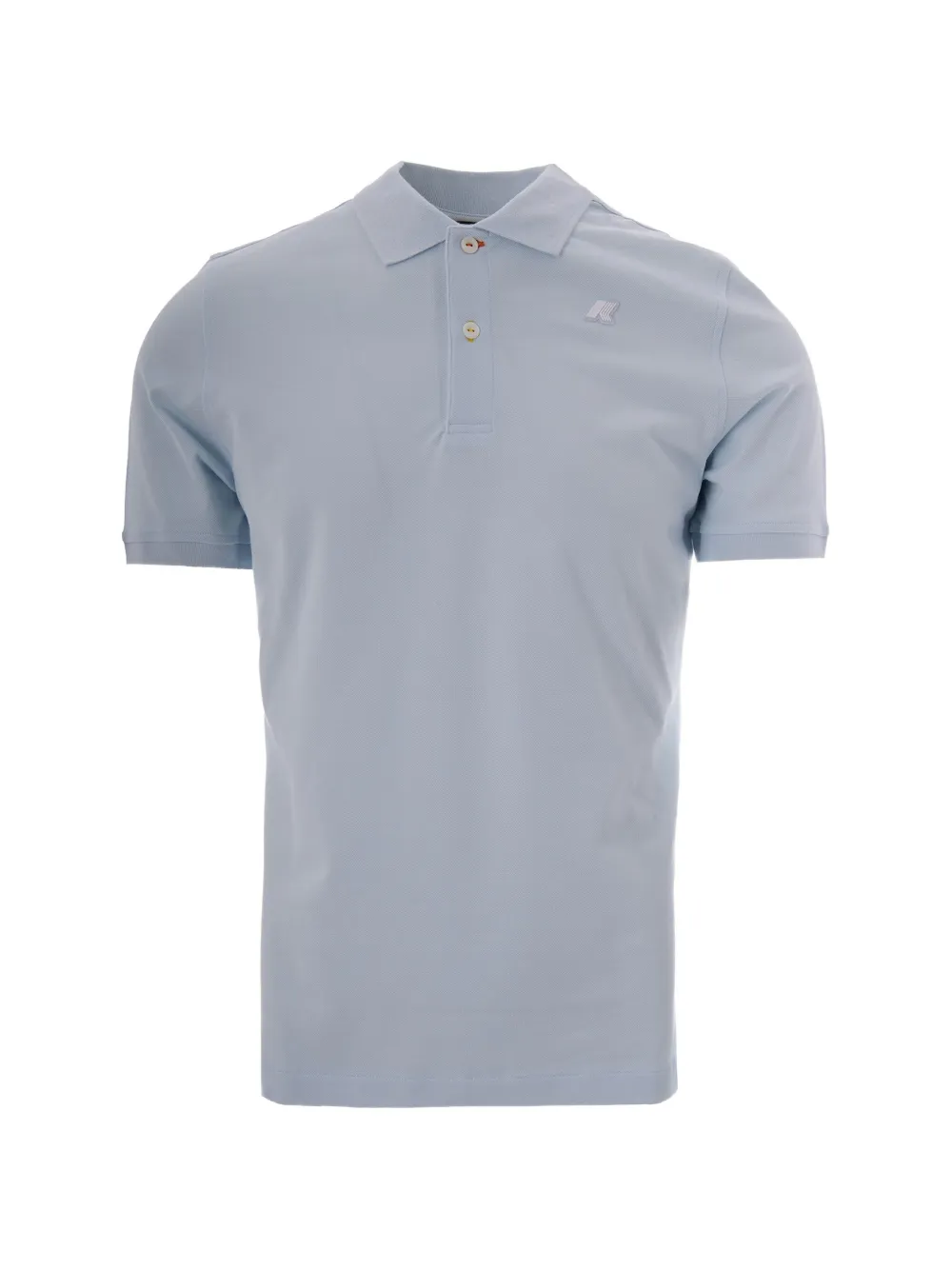 K-Way logo-appliqué polo shirt - Blu