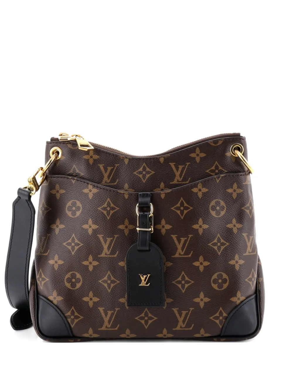 Louis Vuitton Pre-Owned Odeon NM Handbag Monogram Canvas PM crossbody bag - Nero