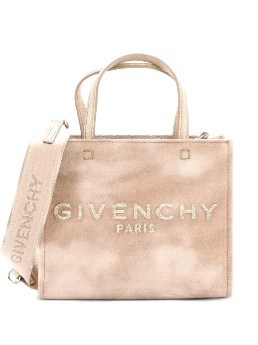 Givenchy Pre-Owned Borsa tote mini in tela con logo - Toni neutri