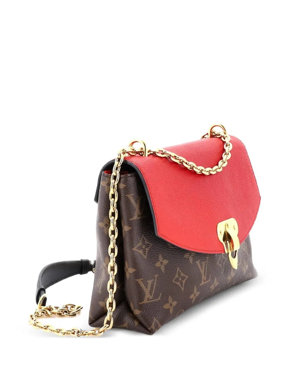 Louis Vuitton Pre-Owned Borsa a mano Saint Placide in pelle e tela con monogramma - Marrone