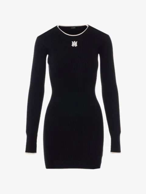 AMIRI vestido corto con logo bordado