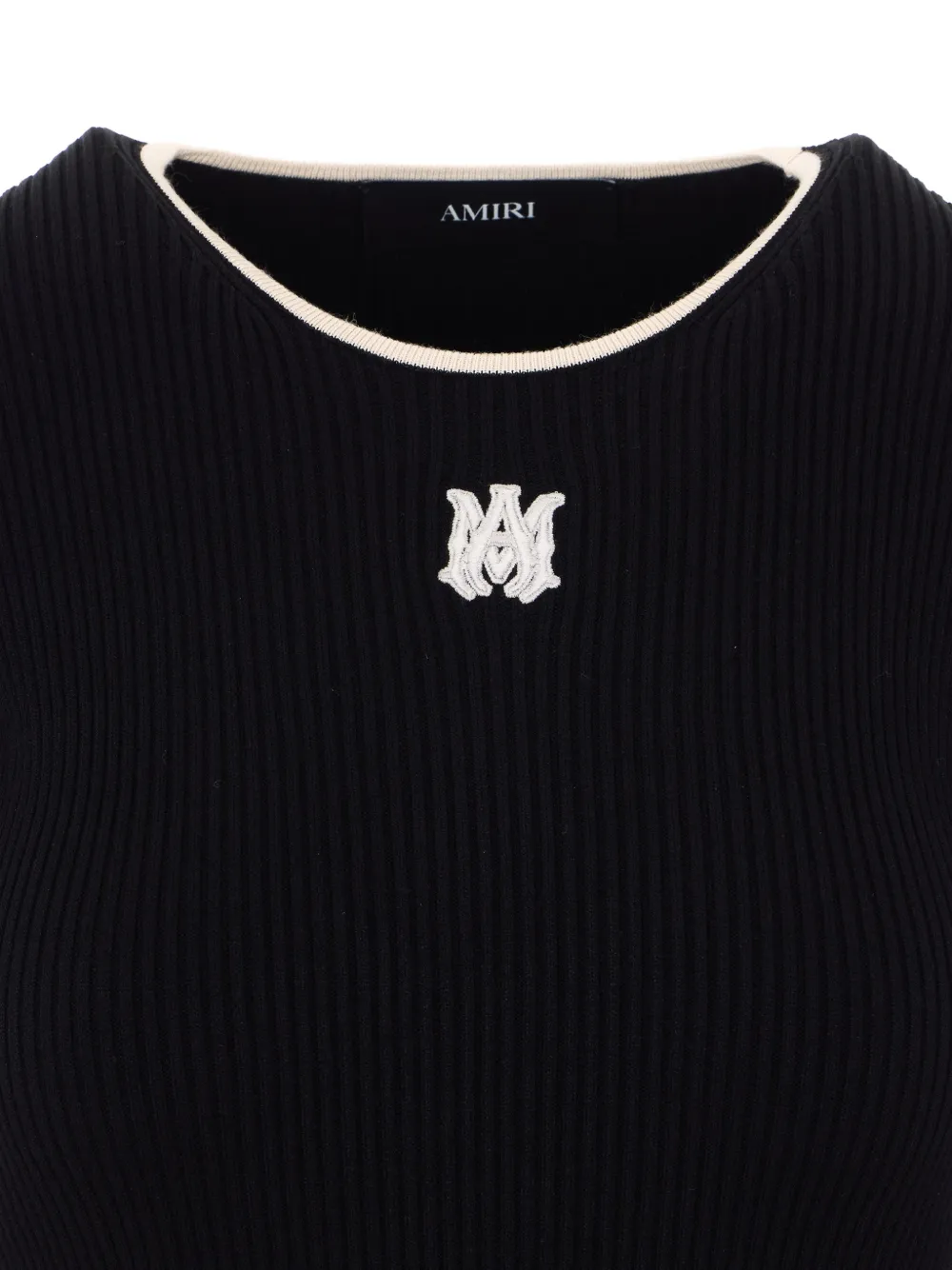 AMIRI Mini-jurk met geborduurd logo Zwart