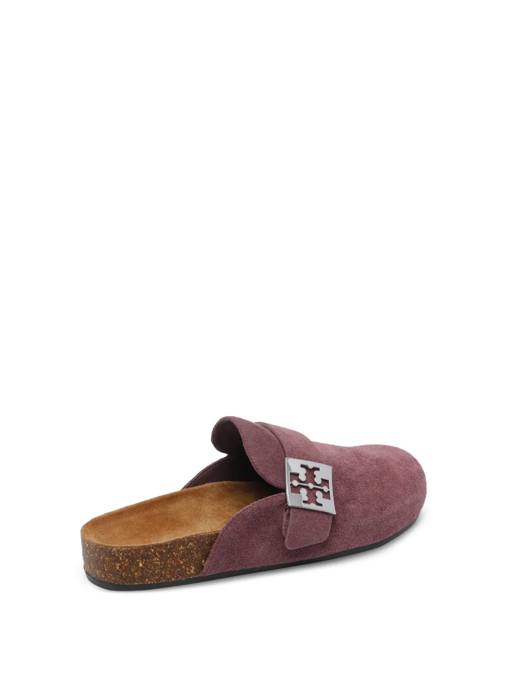  Tory Burch Mellow Golden-buckle Mules - Purple 