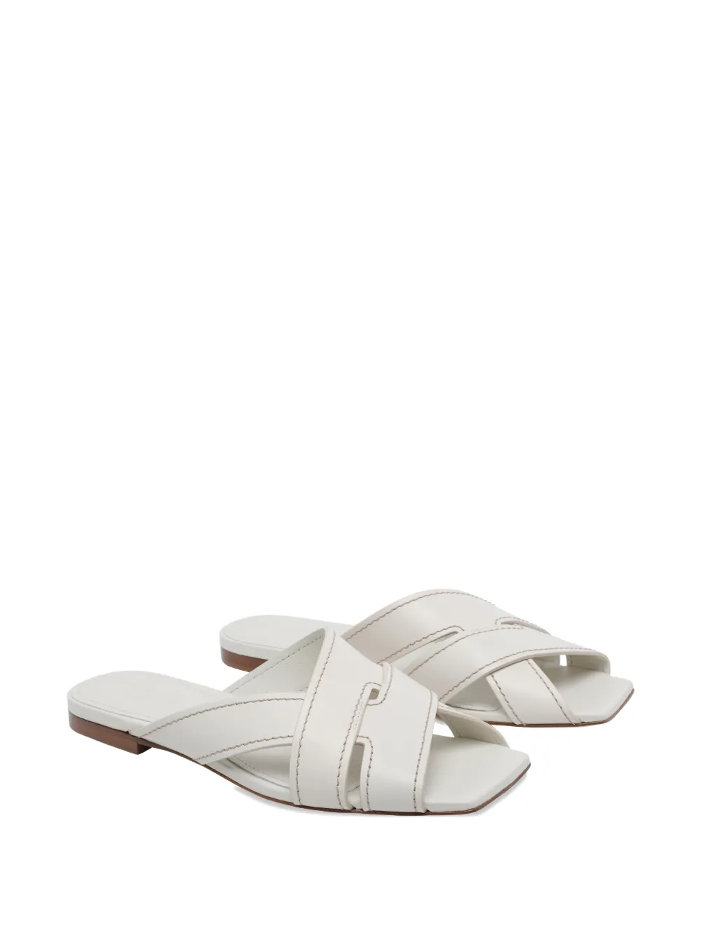 Tod's Sandalen met vierkante neus Wit