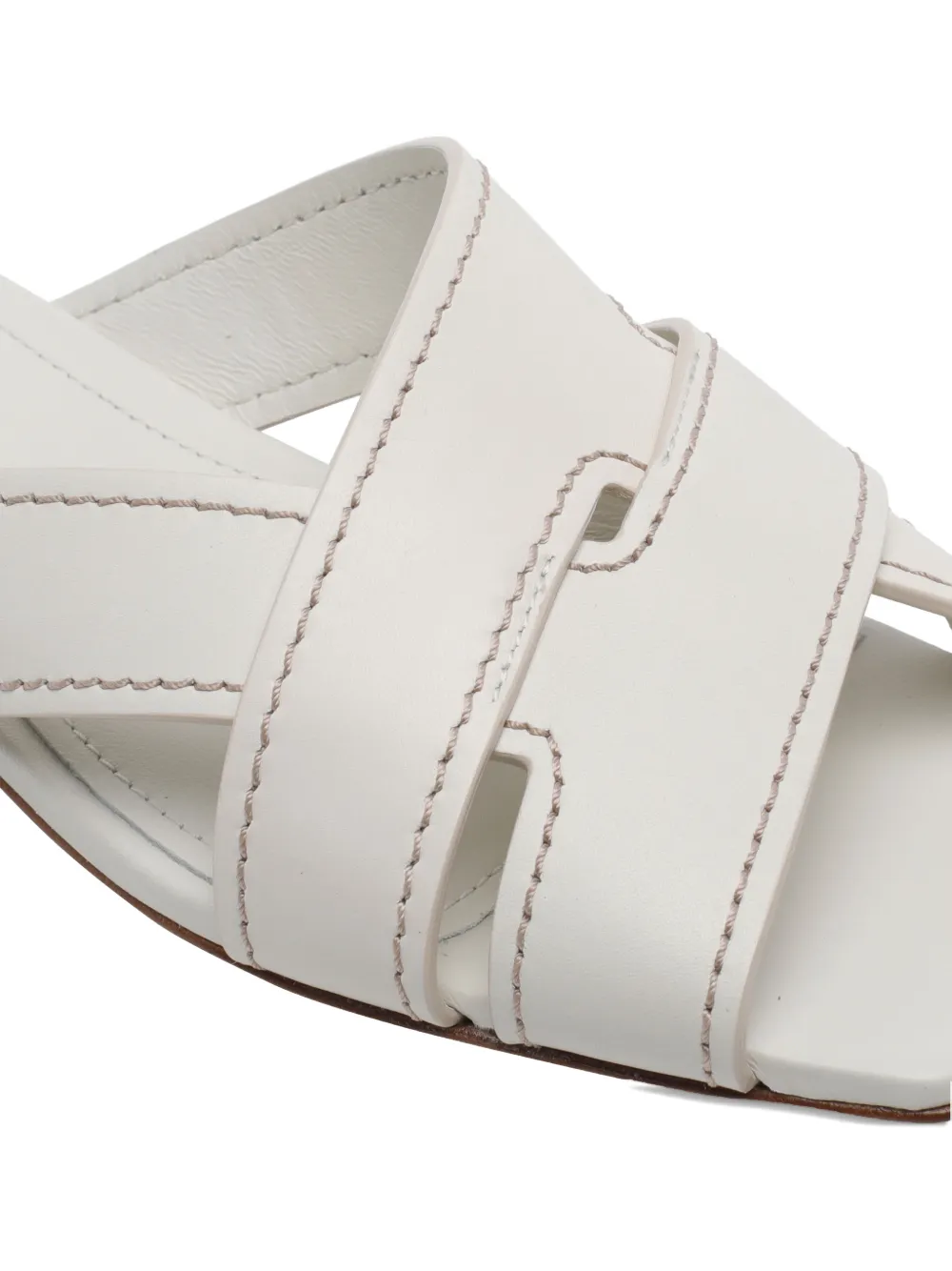Tod's Sandalen met vierkante neus Wit