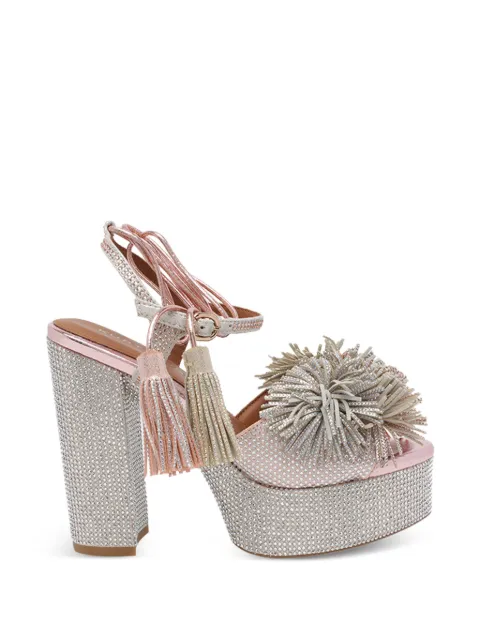 Kurt Geiger London 스트라스 태슬 샌들