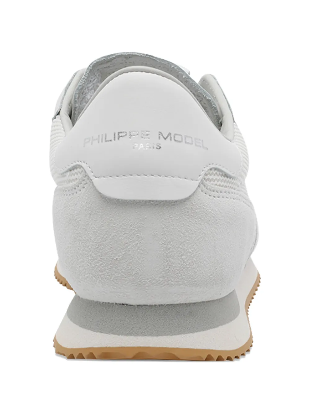 Philippe Model Paris Blville suede low sneakers Wit