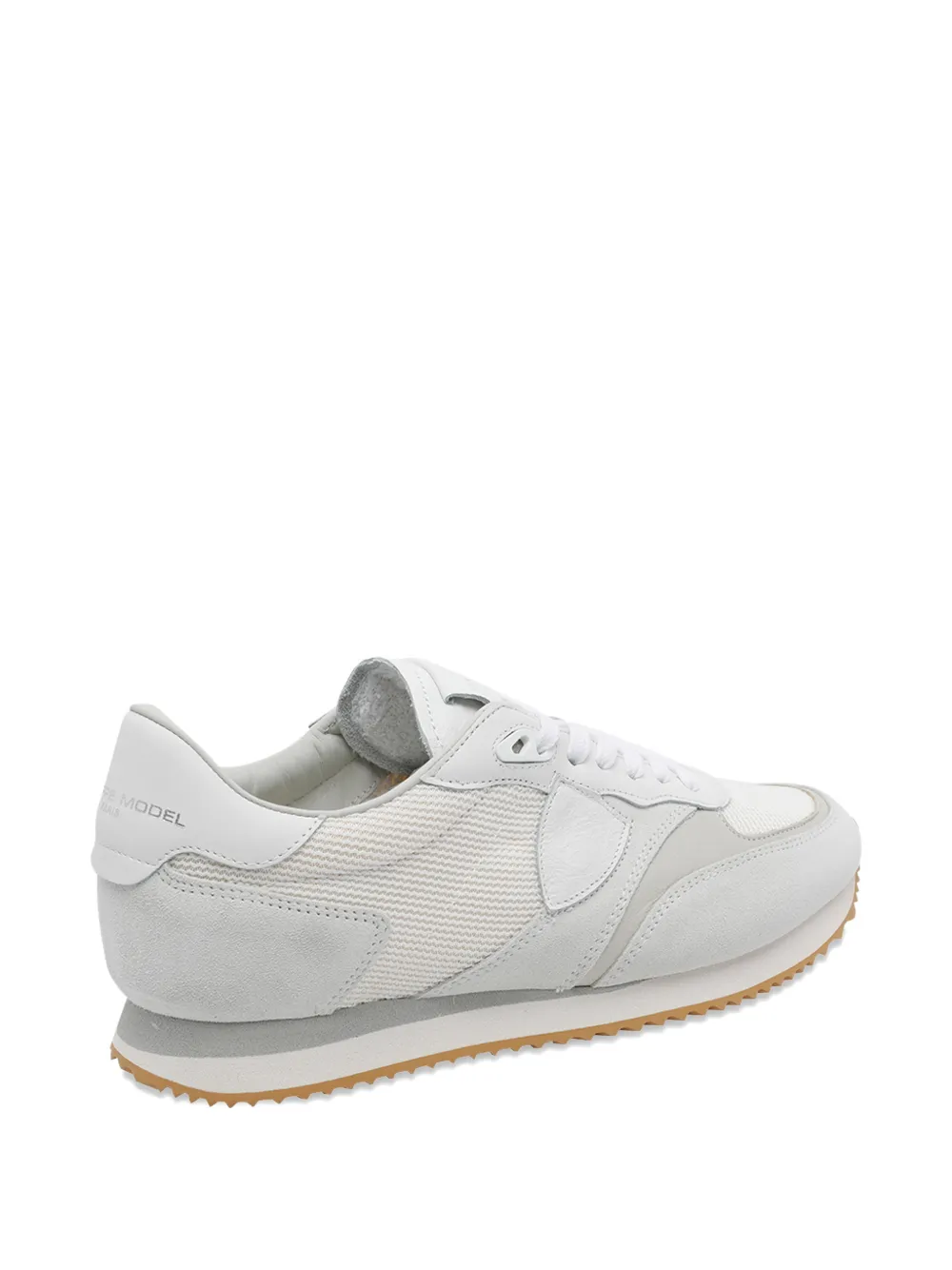 Philippe Model Paris Blville suede low sneakers Wit