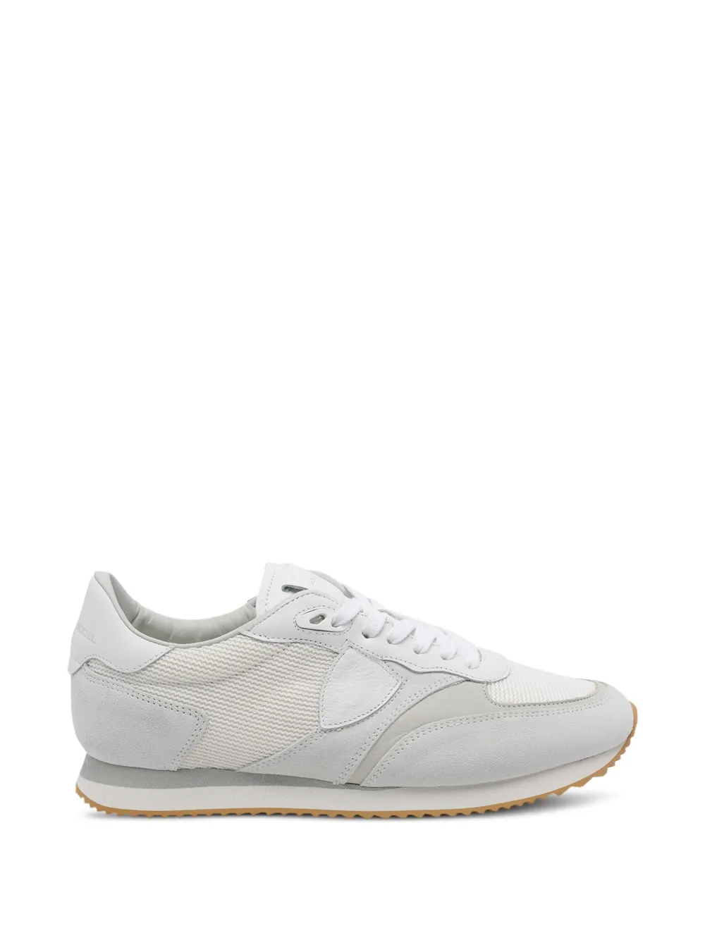Philippe Model Paris Blville suede low sneakers - Bianco
