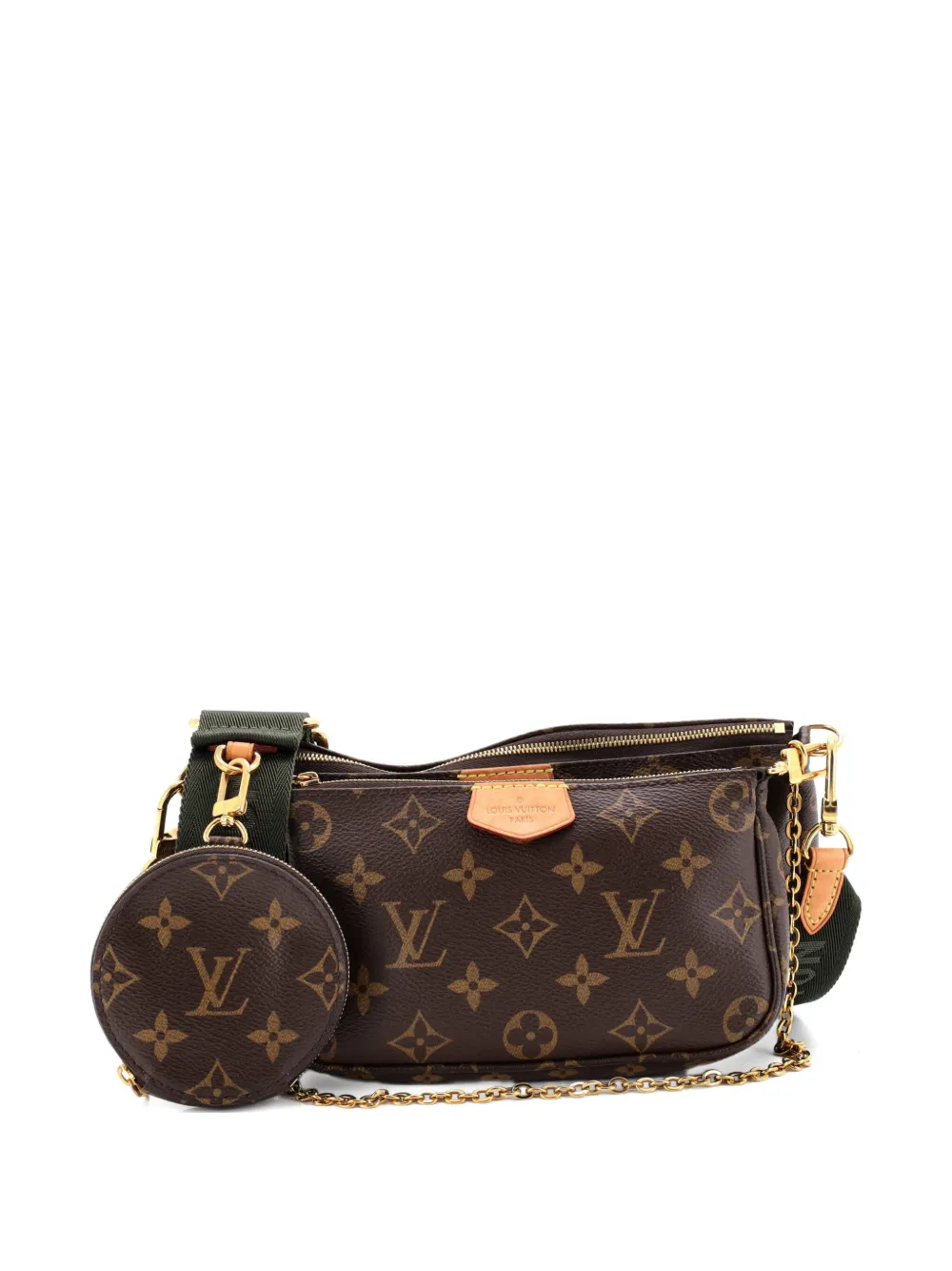 Louis Vuitton Pre-Owned Multi Pochette Accessoires Monogram Canvas crossbody bag - Marrone