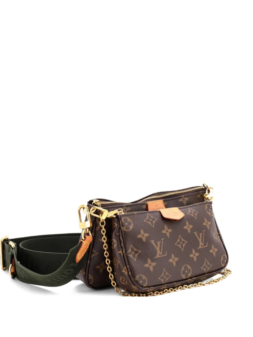 Louis Vuitton Pre-Owned Multi Pochette Accessoires Monogram Canvas crossbody bag - Marrone