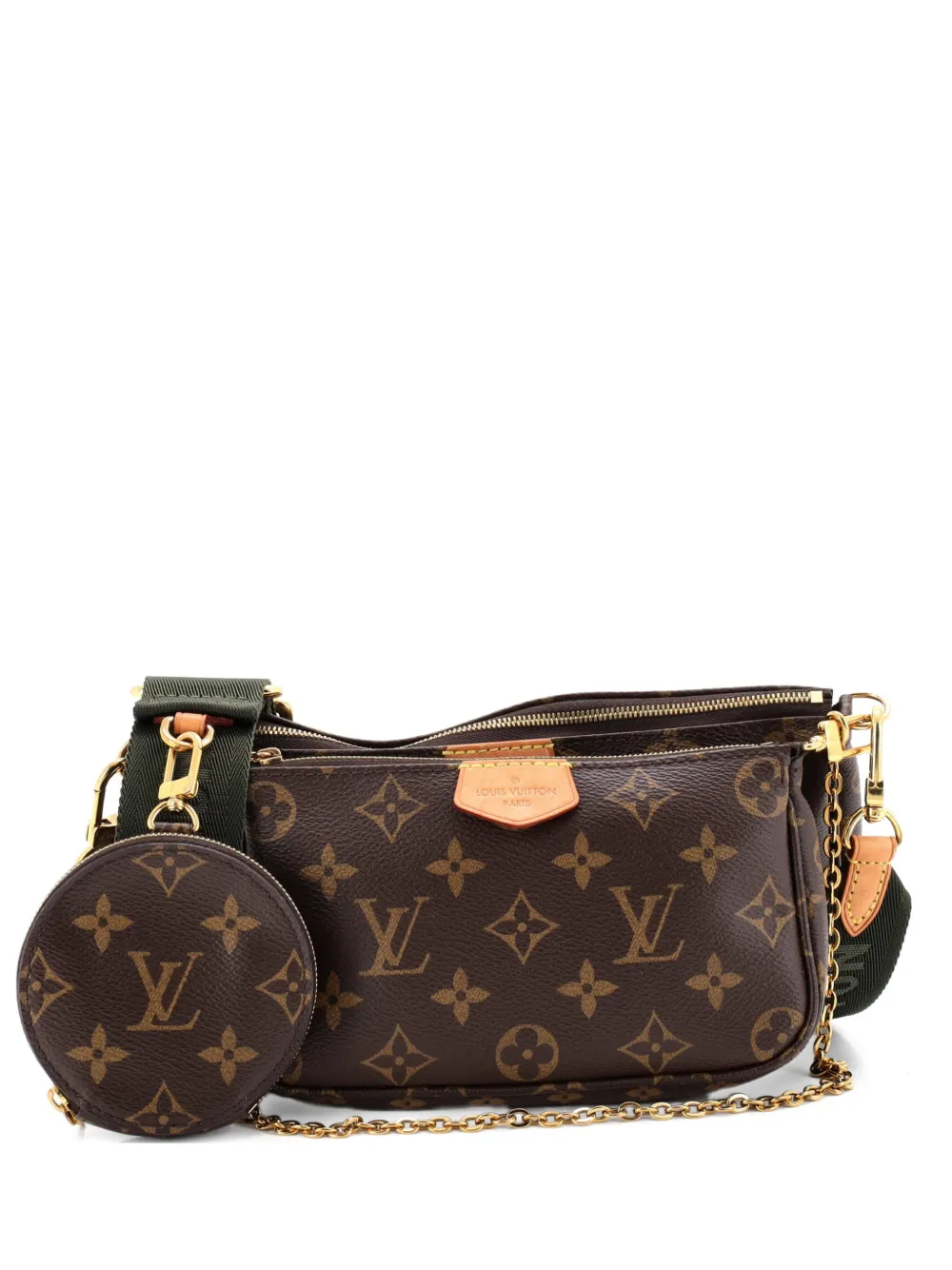 Louis Vuitton Pre-Owned Multi Pochette Accessoires Monogram Canvas crossbody bag - Marrone