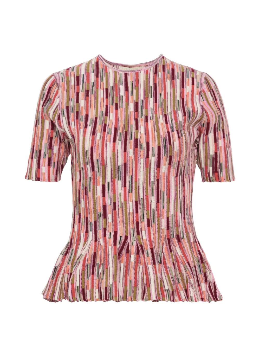 Ulla Johnson Samira short-sleeve T-shirt - Rosa