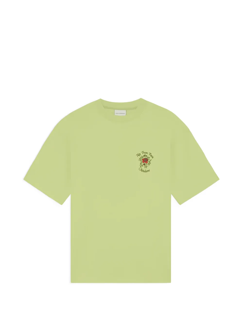 Drôle De Monsieur printed T-shirt - Verde