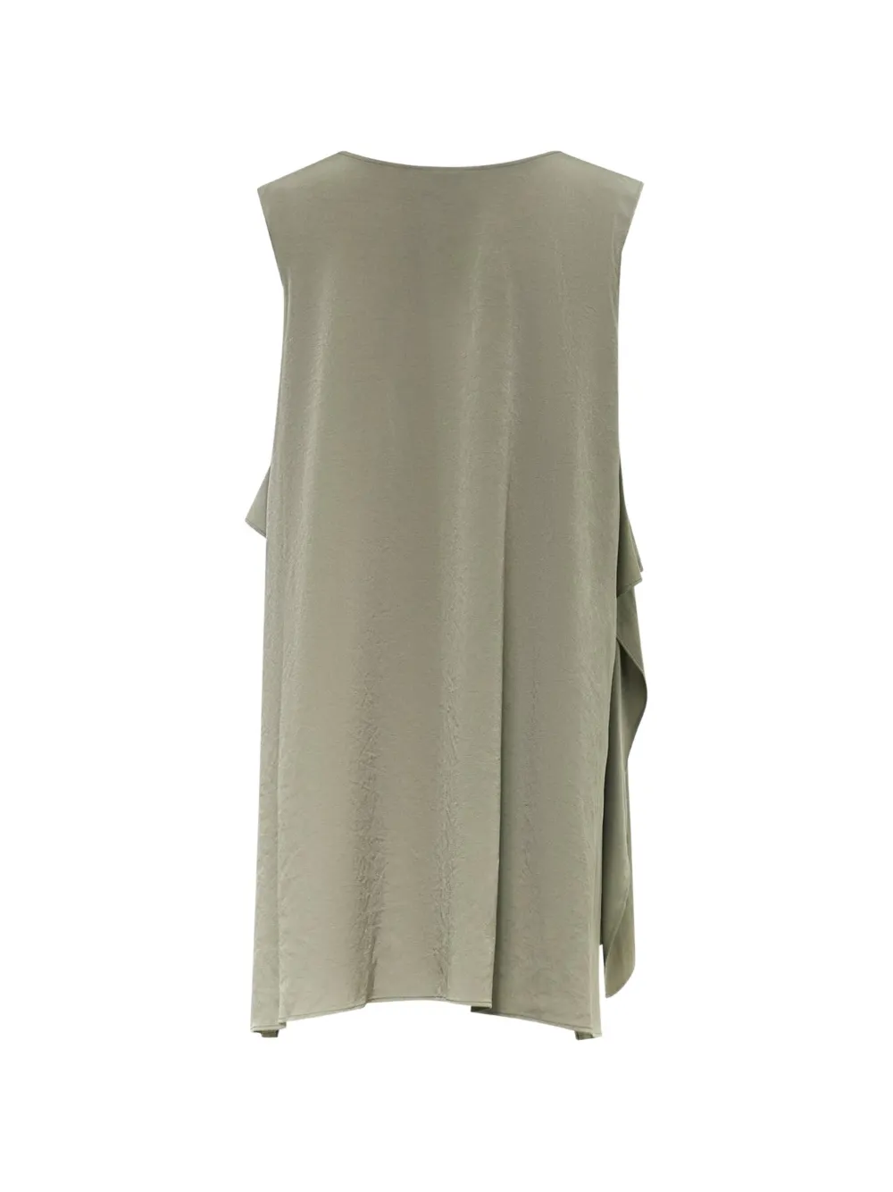  Y's Flared Sleeveless Top - Green 