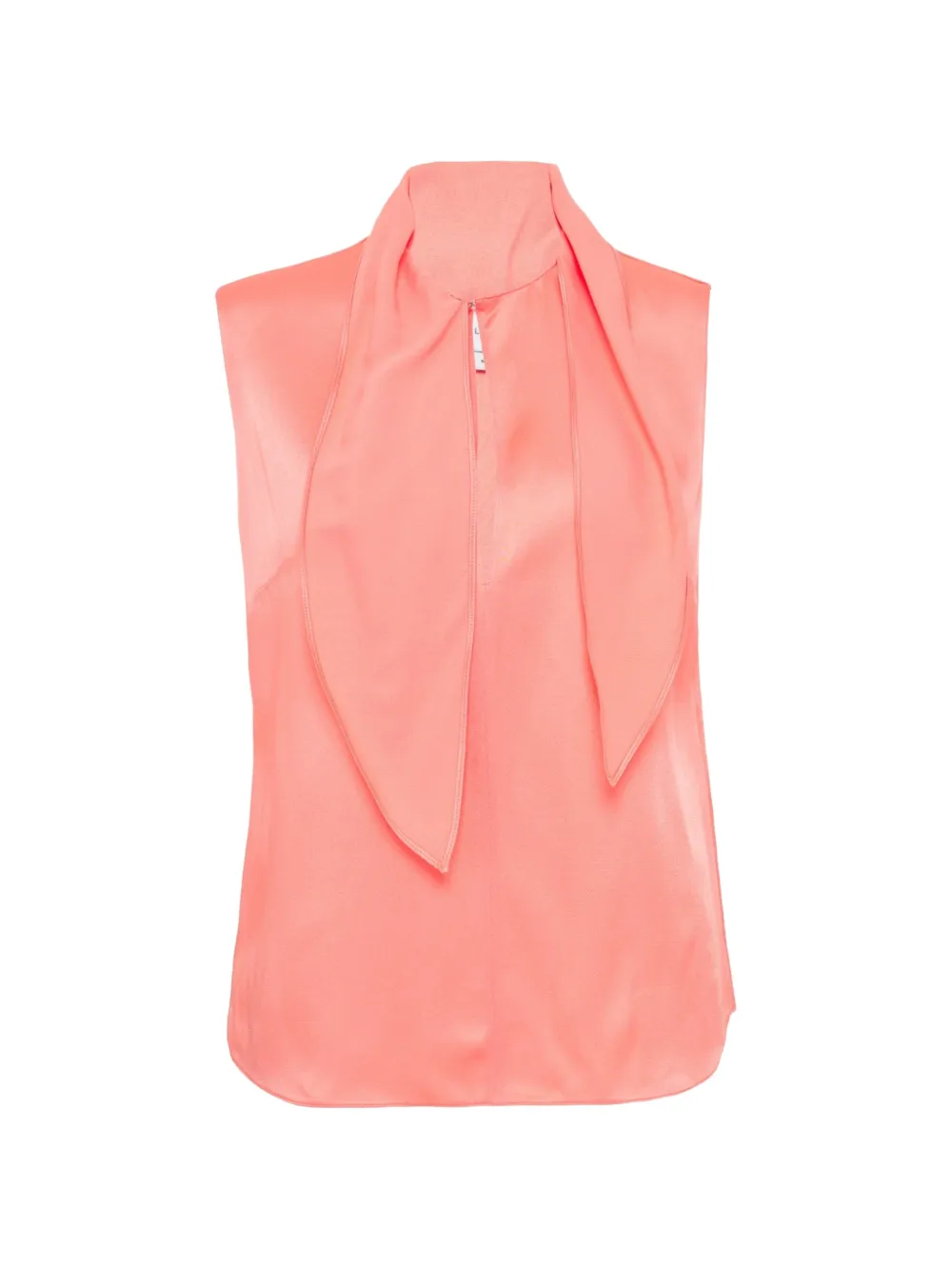 Stella McCartney satin tie top - Rosa