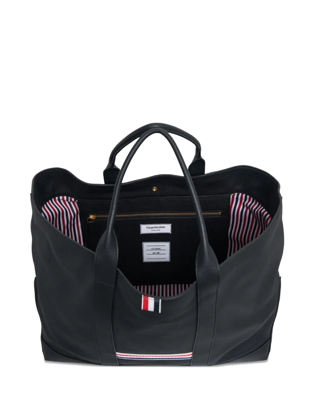  Thom Browne Medium Tool Tote Bag - Black 