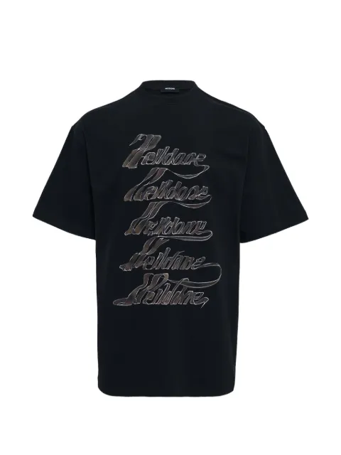 We11done logo-detail T-shirt