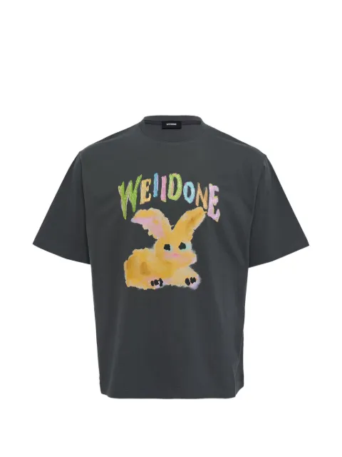 We11done painted rabbit T-shirt