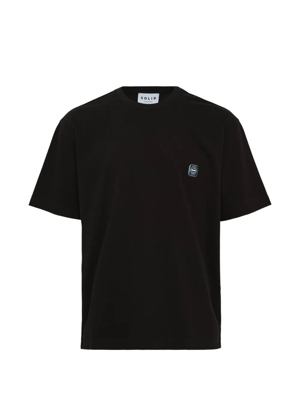 Solid Homme Object Of Obsession T-shirt In Black