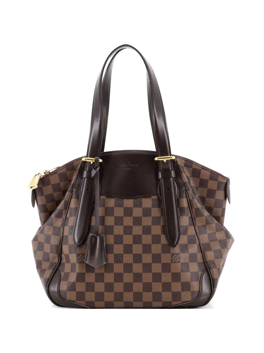 Louis Vuitton Pre-Owned Borsa a spalla Verona Damier MM - Marrone