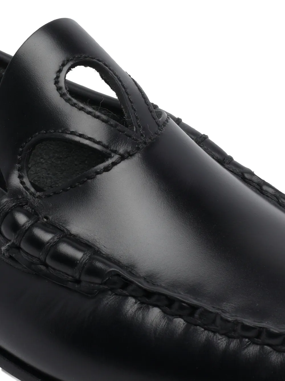 Hereu Anancla loafers met ronde neus Zwart