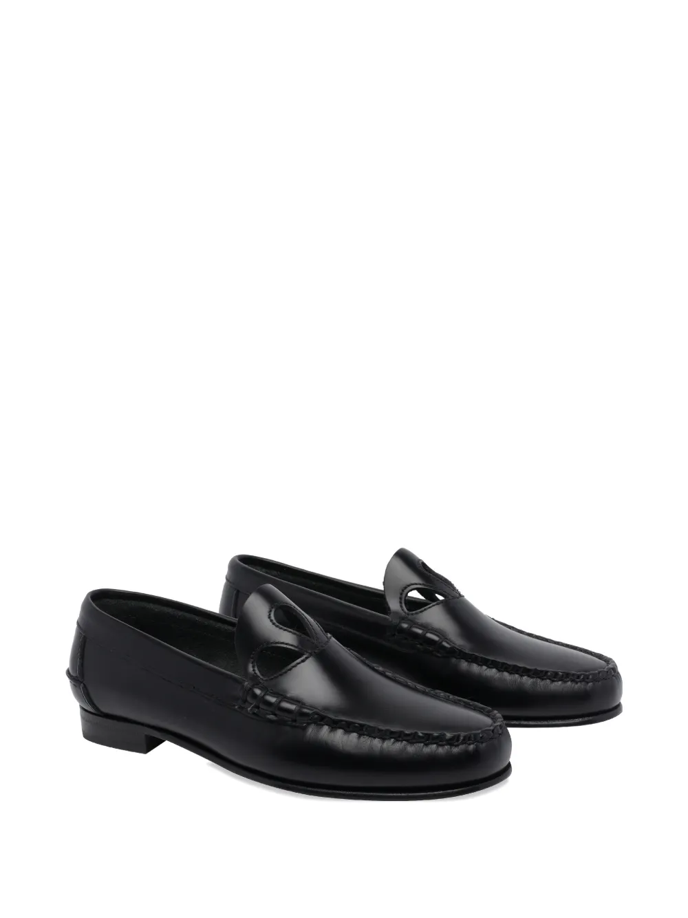 Hereu Anancla loafers met ronde neus Zwart