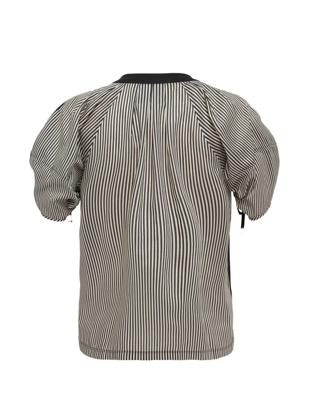3.1 Phillip Lim T-shirt met ruches Zwart