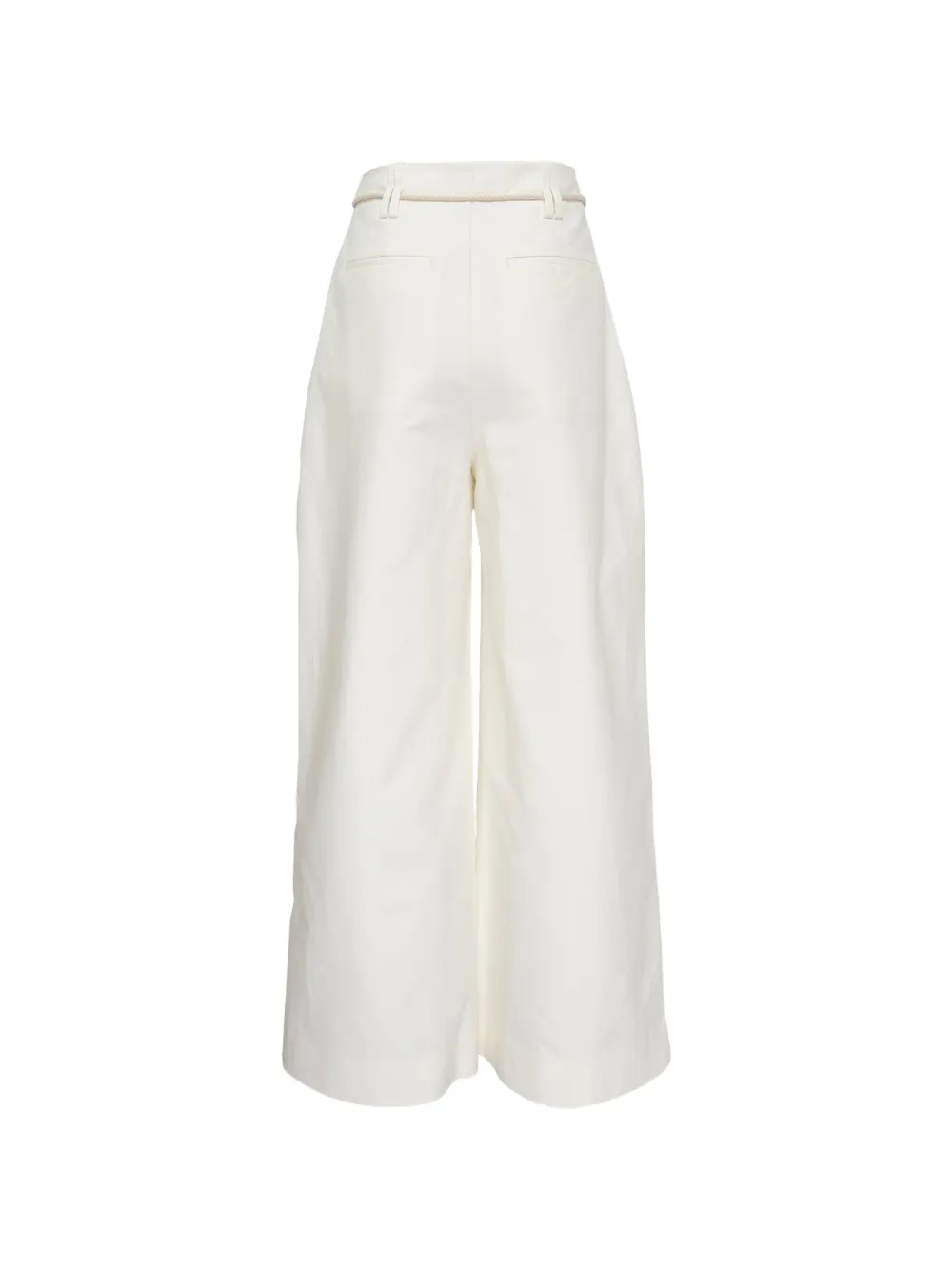  Lee Mathews Drawstring-fastening Palazzo Pants - White 