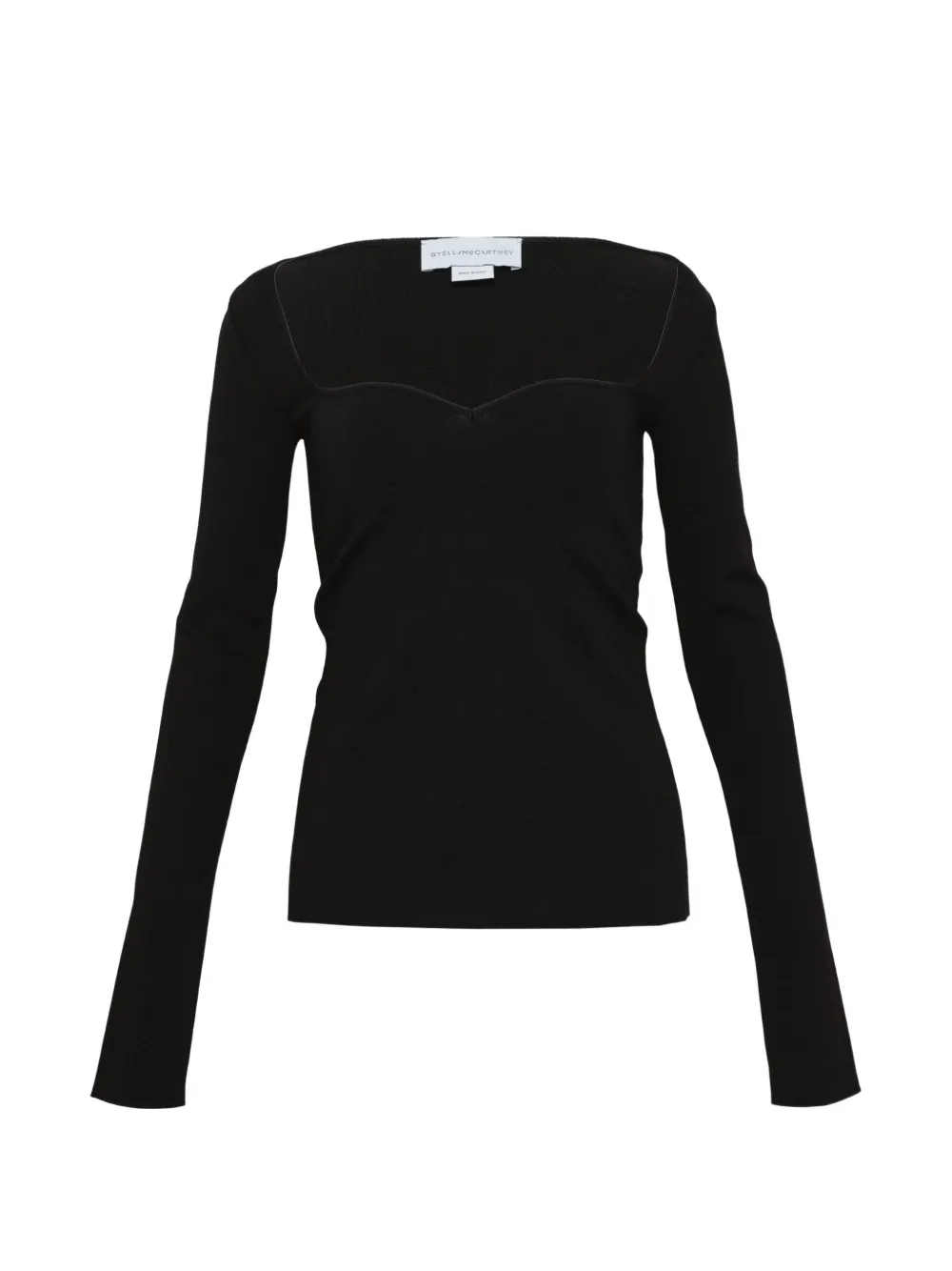 Stella McCartney fine-knit sweater - Nero