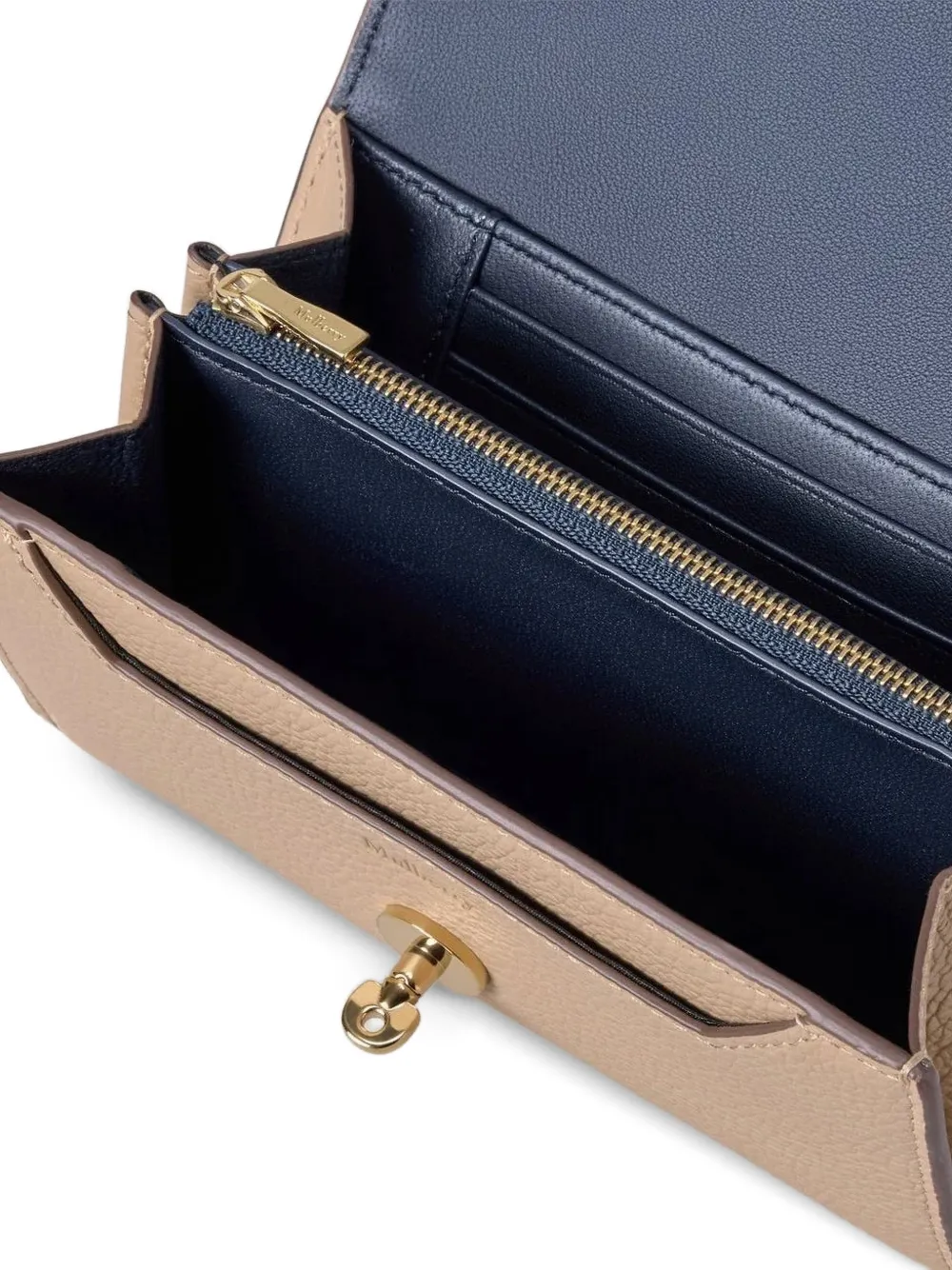  Mulberry Medium Darley Wallet - Neutrals 