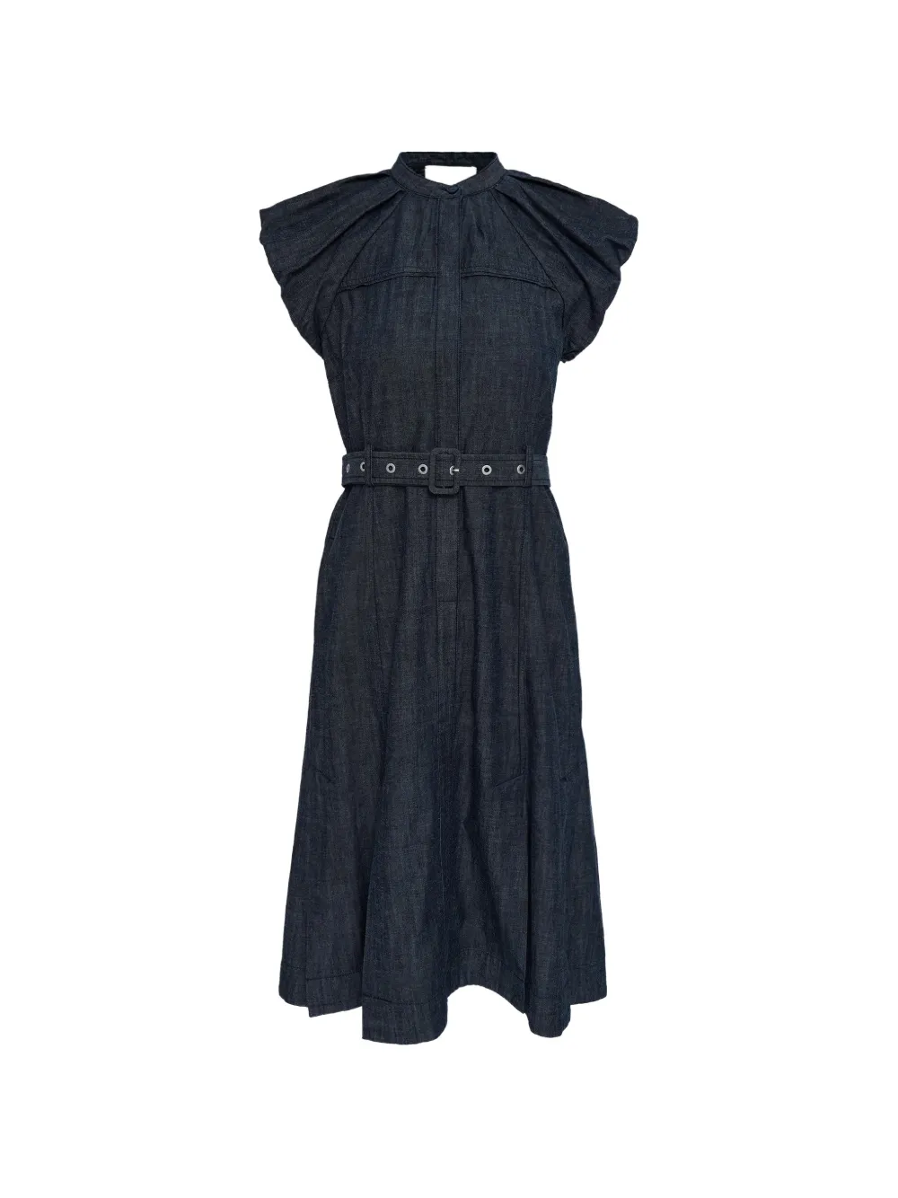3.1 Phillip Lim puff-sleeve denim shirt dress - Blu