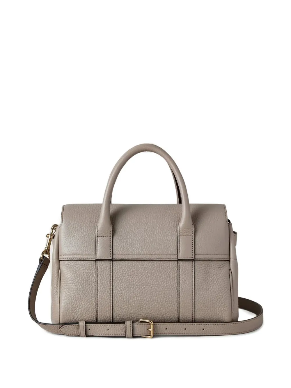  Mulberry Bayswater Satchel Shoulder Bag - Grey 