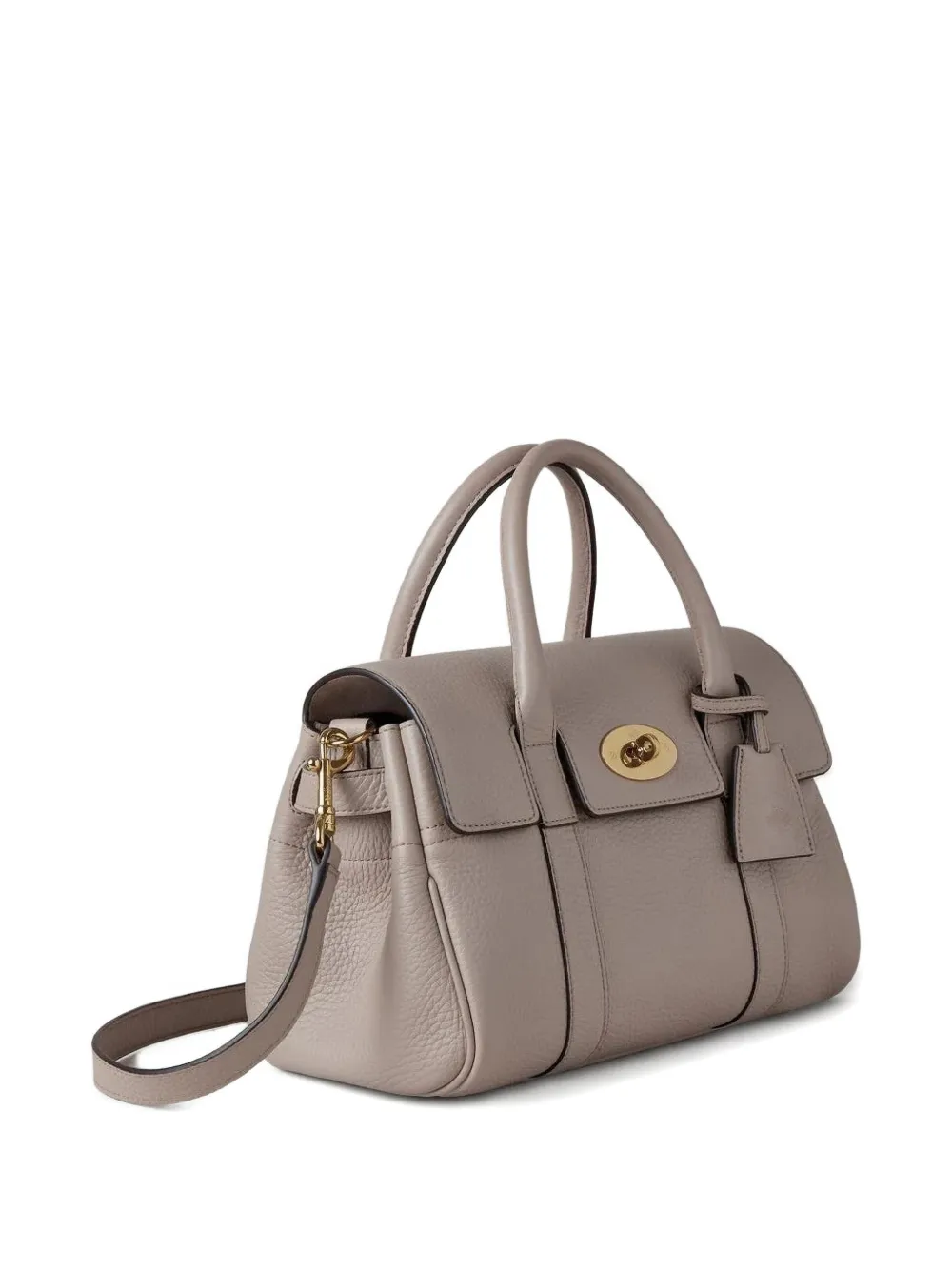  Mulberry Bayswater Satchel Shoulder Bag - Grey 