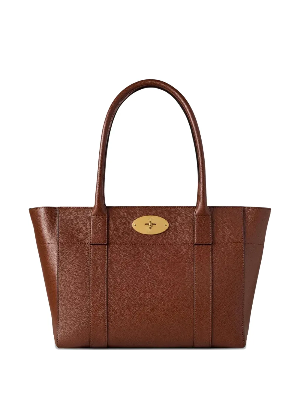 Mulberry small Bayswater leather tote bag - Marrone