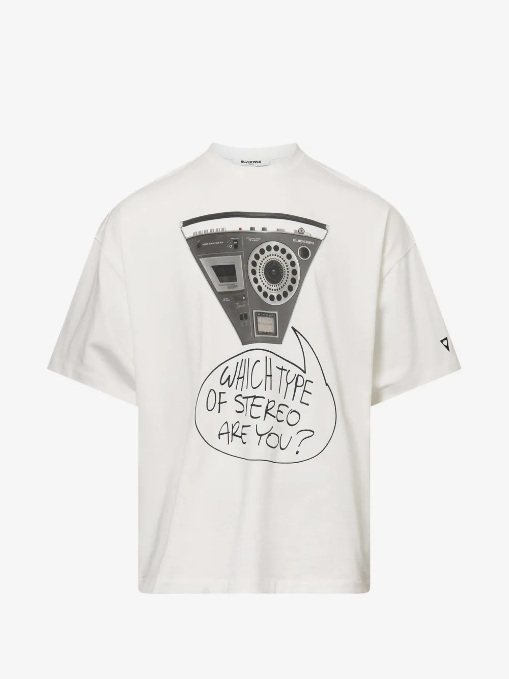 Blackjack playera estampada | blanco | Image 1