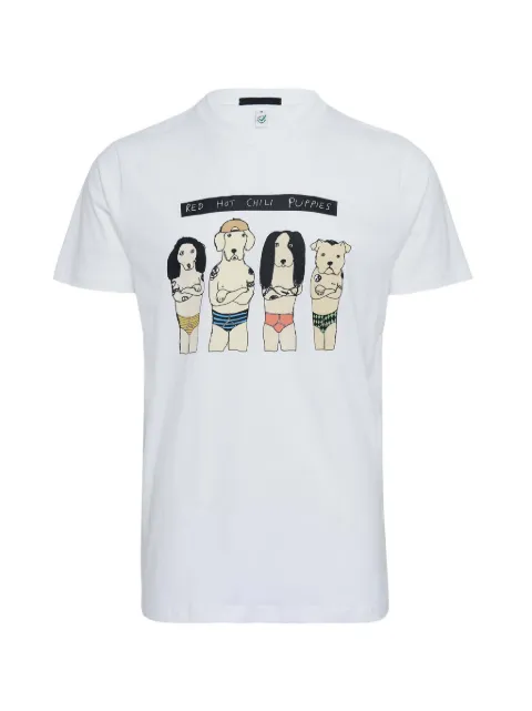 Black Score  Red Hot Chili Puppies T-shirt