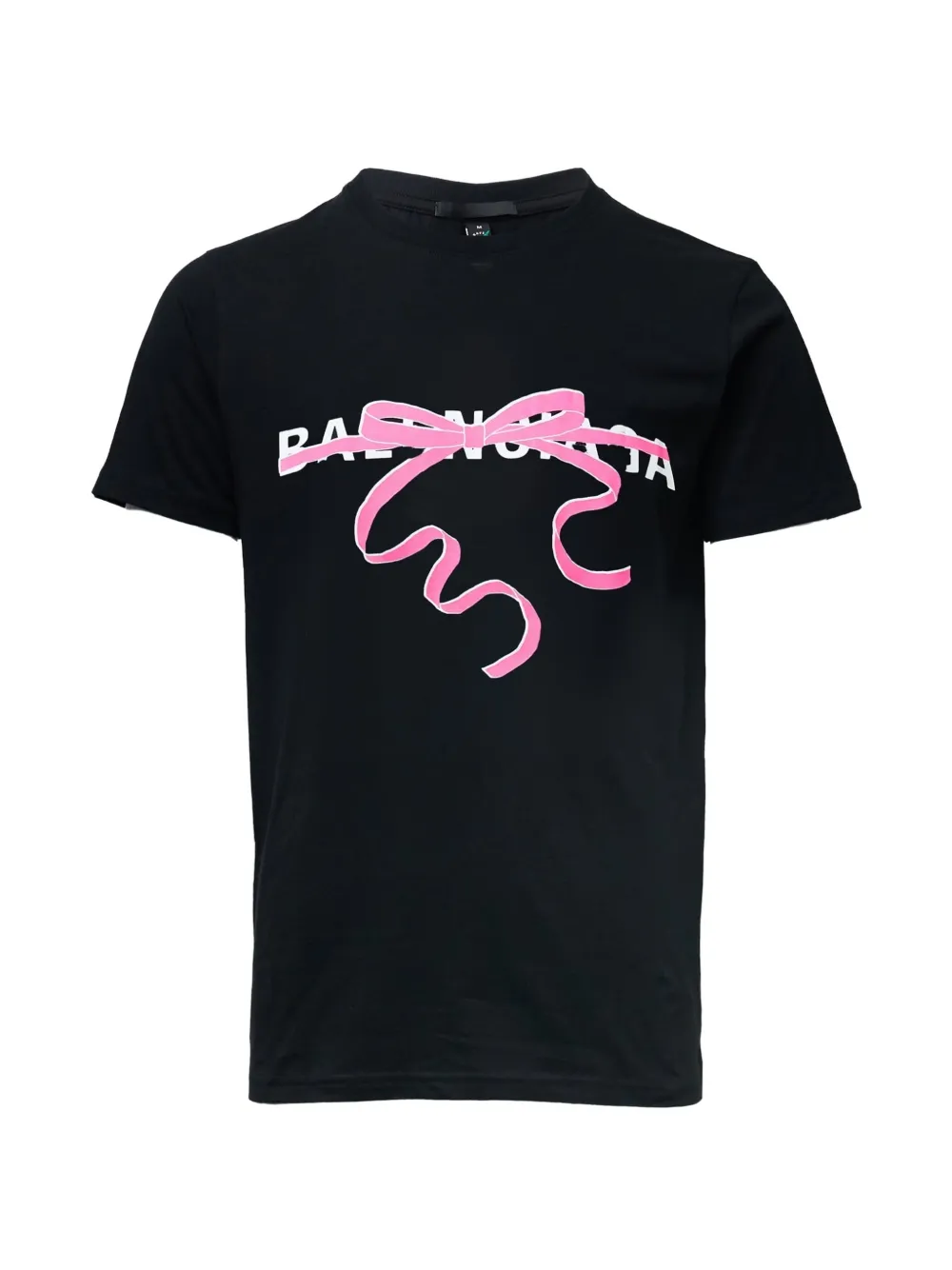 Black Score printed T-shirt - Nero