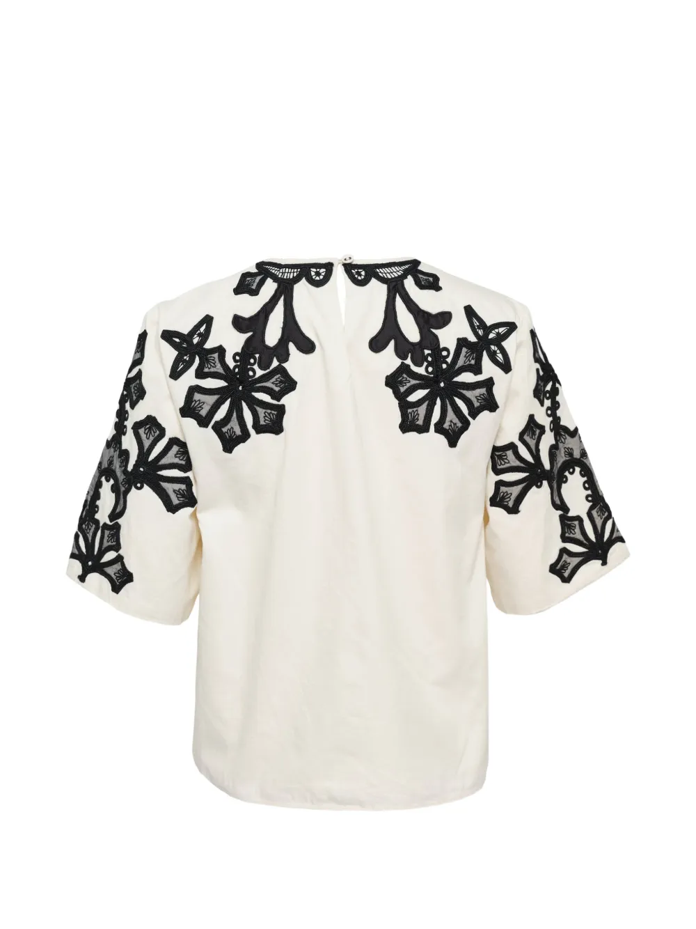  Ulla Johnson Embroidered Blouse - White 