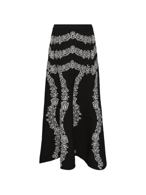 Ulla Johnson Valencia jacquard midi skirt