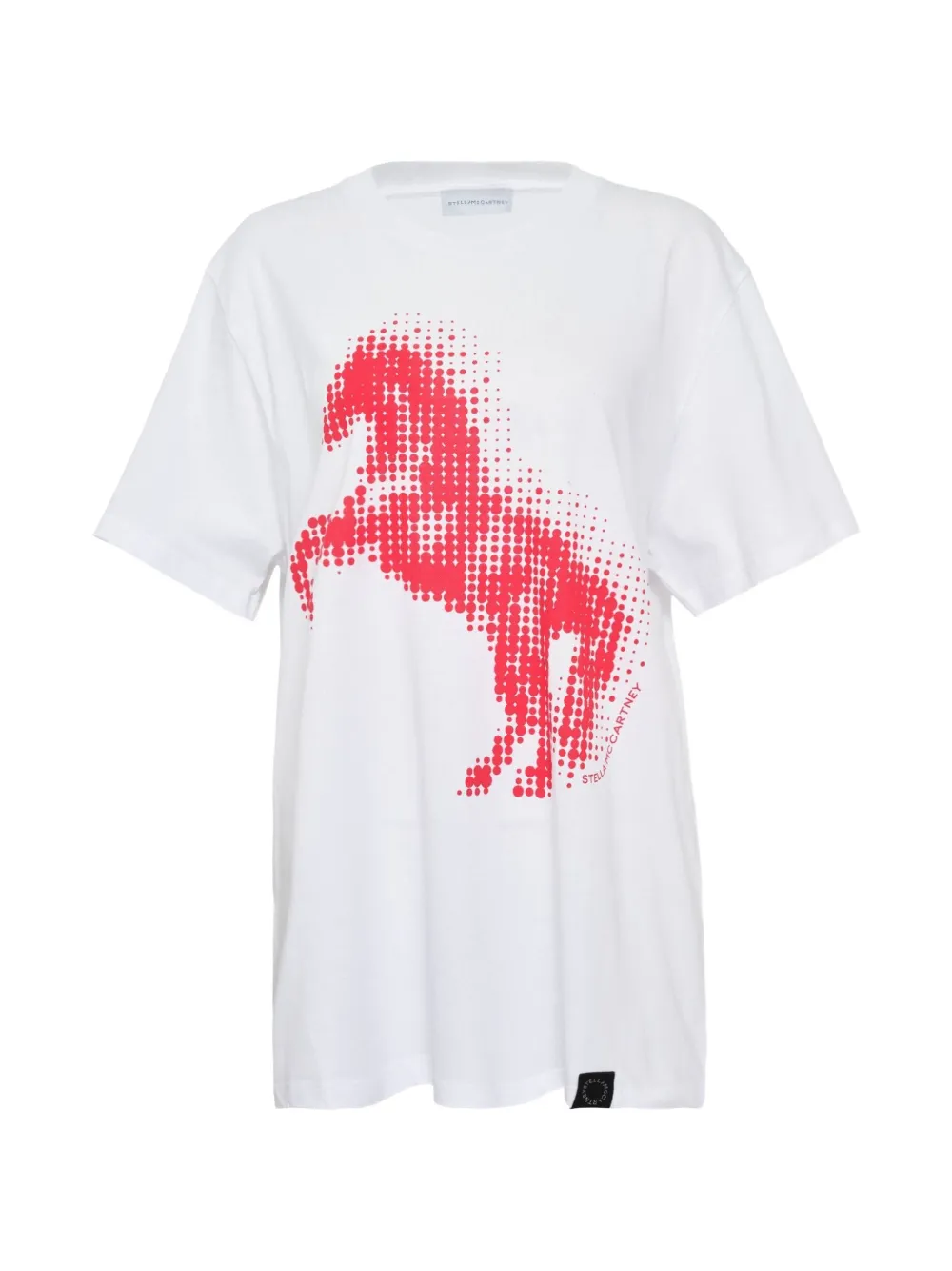 Stella McCartney LNY horse-print T-shirt - Bianco