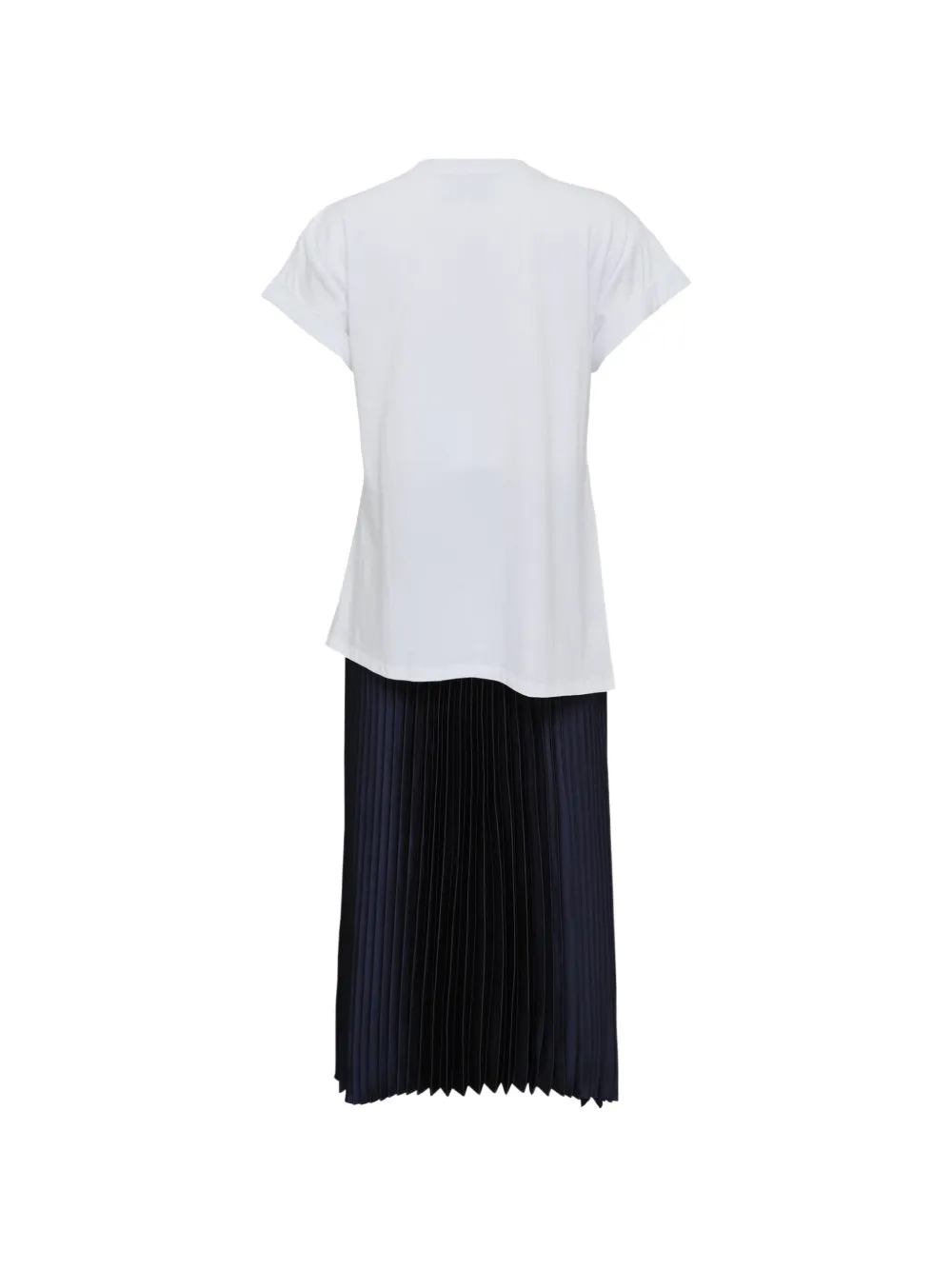 3.1 Phillip Lim Geplooide jurk met strikdetail Wit