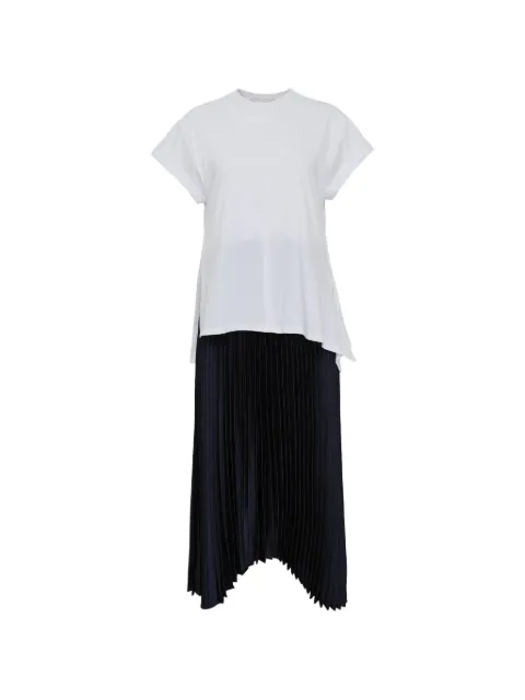 3.1 Phillip Lim tie detail pleated dress
