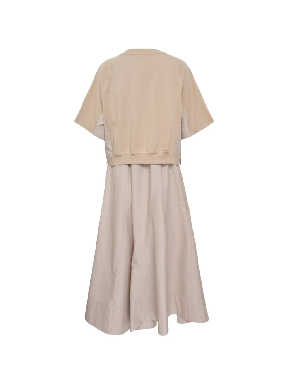  3.1 Phillip Lim Crew-neck Short-sleeve Midi Dress - Neutrals 