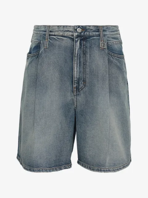 Wooyoungmi short plissé en jean